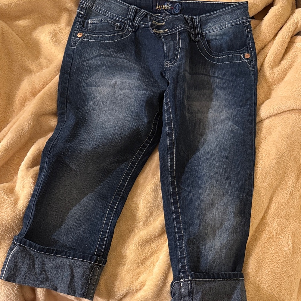 Women's Blue Jean Capris